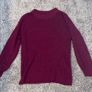 American Eagle Maroon Sweater - Size S